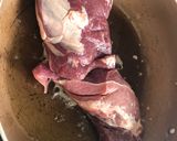 Hình bước làm 1 của món Thịt heo Iberico Pluma của Tây Ba Nha