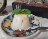 Foto del paso 7 de la receta: Flan de melocotón y yogur -sin azúcar-