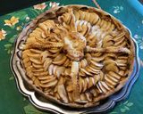 Une image de l'étape 10 de Tarte skull aux pommes et prunes pâte sablée aux amandes.