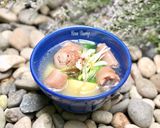 Hình bước làm 4 của món Canh Khoai Tây Hầm Đuôi Heo