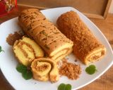 Foto langkah ke 9 dari resep Bolu Abon Gulung.