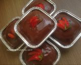 Foto langkah ke 4 dari resep Steamed Chocolate Cake No Mixer (cake coklat kukus).