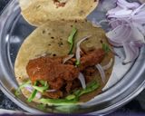 A picture of step 7 of Makhani wrap.