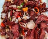 Foto langkah ke 4 dari resep Se'i Sapi Sambal Matah Asli Kupang #masakanindo 🇮🇩.