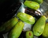 صورة لخطوة 1 من وصفة محاشي كوسا وباذنجان وورق عنب