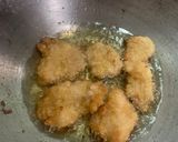 Foto langkah ke 3 dari resep Nasi Daun Jeruk Ayam Katsu.