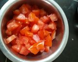 મસાલા પાપડ(masala papad recipe in Gujarati) રેસીપી સ્ટેપ3ફોટો