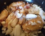 Foto del paso 7 de la receta: Salsa de pollo (con puré de tomate casero, tomate natural)
