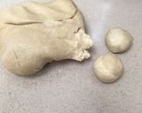 A picture of step 1 of Chappatis/Indian Flat Bread.