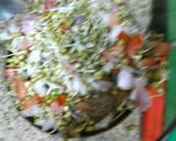 A picture of step 2 of Sprouts Bhel.