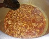 A picture of step 8 of Chicken daal.