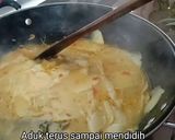 Foto langkah ke 7 dari resep Rebung Rebon Kuah Kuning.