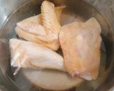 Hình bước làm 3 của món Miến gà