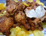 صورة لخطوة 9 من وصفة الفراخ المقرمشة🍗🍗🍗🍗🍗🍗🍗🍗🍗🍟🍟🍟🍟🍟🍟🍟