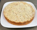 A picture of step 13 of Apple Cake with Streusel Topping.