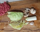 Foto del paso 1 de la receta: Gyozas sin pasta de harina