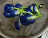 Foto langkah ke 3 dari resep Kolang-Kaling bunga telang.