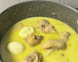 Foto langkah ke 3 dari resep Opor Ayam Ketupat.
