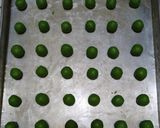 Foto langkah ke 3 dari resep Putri salju pandan kacang mede.
