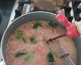 A picture of step 4 of Hot and Sour Soup.
