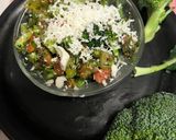 A picture of step 3 of Broccoli Drumstick leaves Stir Fry.