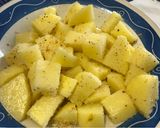 Foto del passaggio 1 della ricetta Patate sabbiate nella friggitrice ad aria