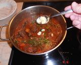 Φωτογραφία βήματος 12 της συνταγής Pasta la victoria siempre! Μοσχαρίσια μάγουλα «χουνκιάρ» με ριγκατόνι