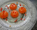 A picture of step 6 of Orange Jelly without Gelatin and Agar Agar !!.