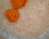 A picture of step 2 of Mango coconut vadi / burfi.