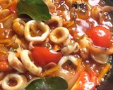 Foto langkah ke 4 dari resep Cumi Asam Manis Pedas.