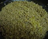A picture of step 3 of Quick and Easy Ground Pork Rice Bowl.
