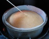 A picture of step 12 of Light and Moist Milk Sponge Cake.