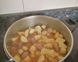 A picture of step 6 of Braised Meatballs.
