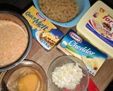 Foto langkah ke 1 dari resep Macaroni Cheese Ball.