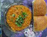 A picture of step 13 of Mumbai style pav bhaji recipe.