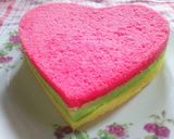 Foto langkah ke 11 dari resep Rainbow cake kukus.