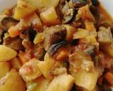 Egg plant and potato dish recipe step 5 photo