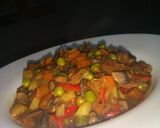 A picture of step 4 of Beef veggie casserole.