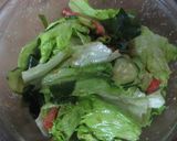 A picture of step 2 of Healthy Salad with Jojoen-Style Dressing.