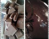 A picture of step 2 of Amy Peanut Butter Cake.