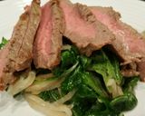 A picture of step 16 of Watercress Steak Salad.