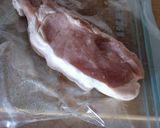 A picture of step 3 of Cyprus army Pork chop for my Colonel (baked) πριζόλα.