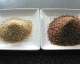 A picture of step 1 of Walnut Bread With Wheat Germ.