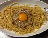 A picture of step 6 of Teriyaki Mayonnaise Natto Pasta for Lunch at Home.