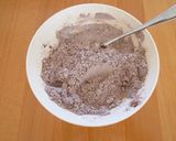 A picture of step 1 of Crispy Cocoa Cookies.