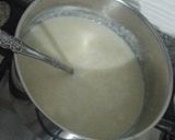 A picture of step 3 of 2 flat desert :) limonlu irmikli muhallebi (lemon desert).