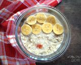 Foto langkah ke 2 dari resep Banana Overnight Oat.
