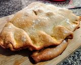 Foto del paso 2 de la receta: CALZONE de 🍆🥒Berenjenas y Calabacín...!