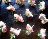 A picture of step 9 of Devils On Horseback with Rosemary.