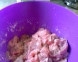 A picture of step 2 of tender pork teriyaki.